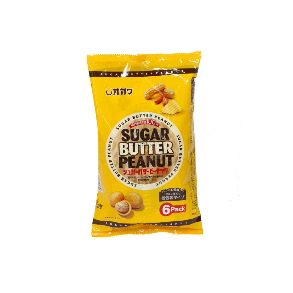 ピーナッツバーター シュガーバターピーナッツ6P - オガワ食品