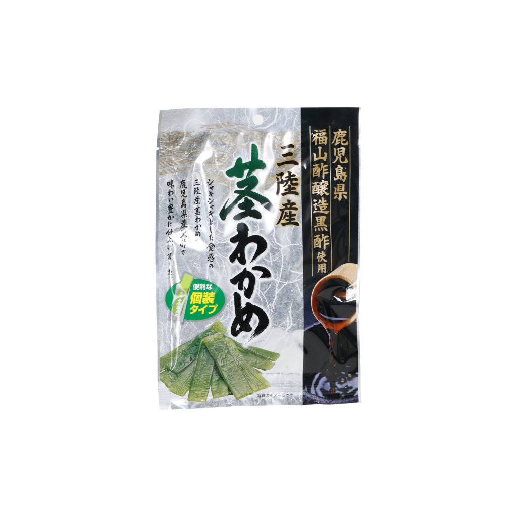 黒酢入り 三陸産茎わかめ - オガワ食品
